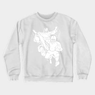 JESUS SACKS by Tai's Tees Crewneck Sweatshirt